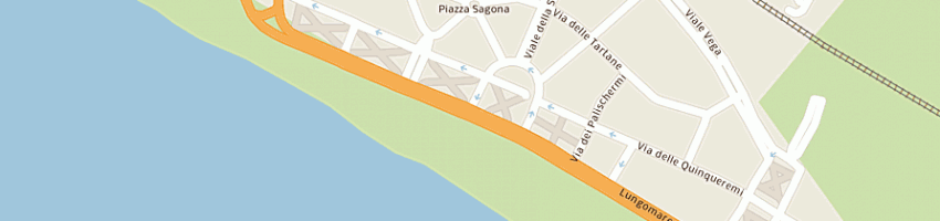 Mappa della impresa beach gym srl a ROMA