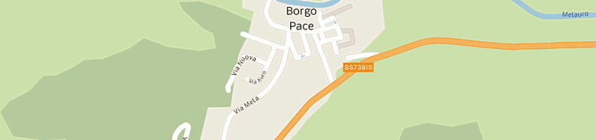 Mappa della impresa banca delle marche spa a BORGO PACE