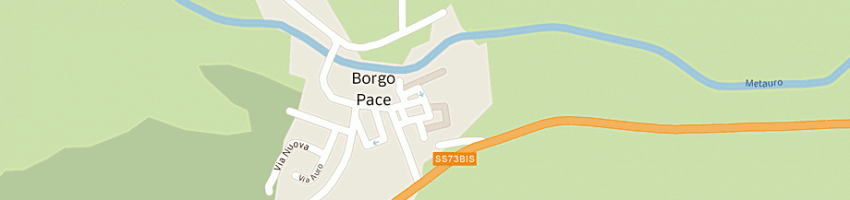 Mappa della impresa merli leopoldo a BORGO PACE