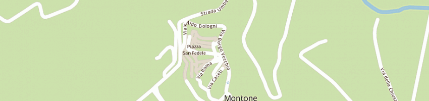 Mappa della impresa minelli fabio a MONTONE