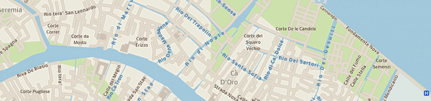 Mappa della impresa esu di venezia a VENEZIA