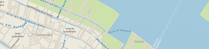 Mappa della impresa casaro geom alberto (sas) a VENEZIA