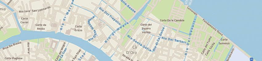 Mappa della impresa isoedil costruzioni spa a VENEZIA