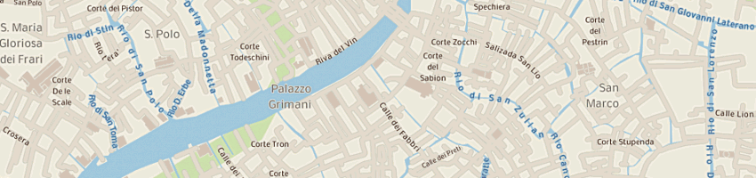 Mappa della impresa pedrocco renato a VENEZIA