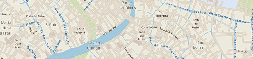 Mappa della impresa gasparini andreina a VENEZIA