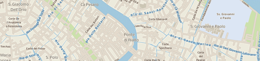 Mappa della impresa tomaello guido e simone snc a VENEZIA