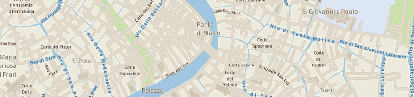 Mappa della impresa urbani francesco a VENEZIA