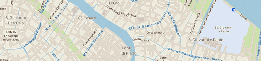 Mappa della impresa schiesari rodolfo a VENEZIA