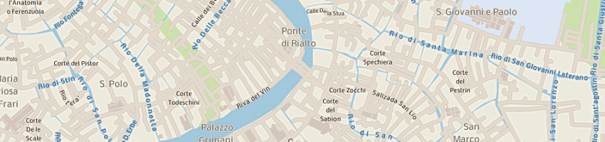 Mappa della impresa al ponte de oro di boscolo giovanni e c (snc) a VENEZIA