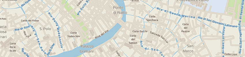 Mappa della impresa ristorante rialto a VENEZIA