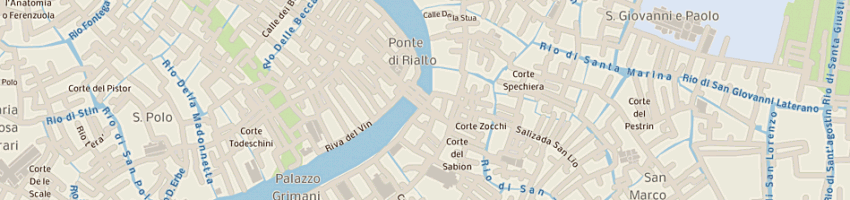 Mappa della impresa profumeria franco (snc) a VENEZIA