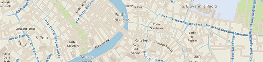 Mappa della impresa raggio di giorgia barutti della vecchia e c sas a VENEZIA