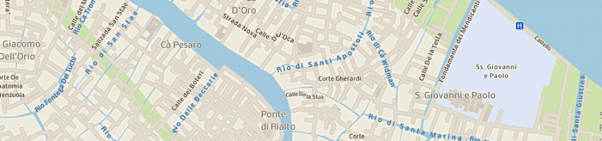 Mappa della impresa metropoli di cazzin silvano e c (snc) a VENEZIA