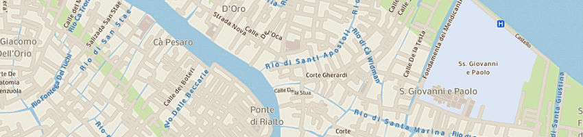 Mappa della impresa la compagnia delle perle di villano e e c snc a VENEZIA