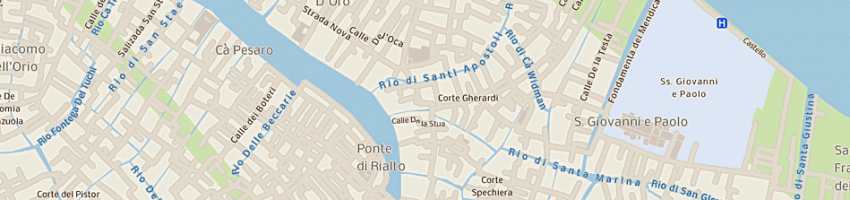 Mappa della impresa pizza pause lory sas a VENEZIA