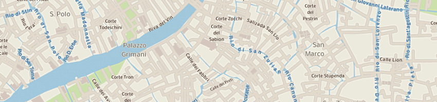 Mappa della impresa le tre venezie srl a VENEZIA