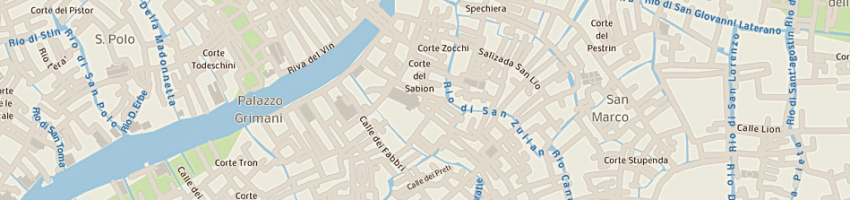 Mappa della impresa bata calzature a VENEZIA