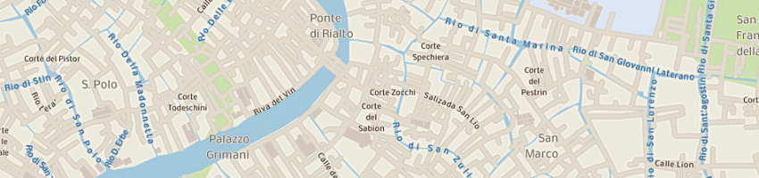 Mappa della impresa san bartolomeo srl a VENEZIA