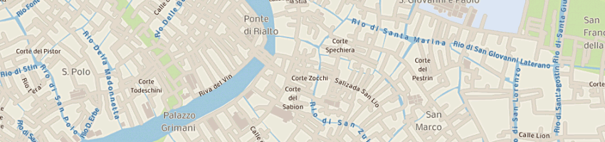 Mappa della impresa rosticceria' s bartolomeo (srl) a VENEZIA