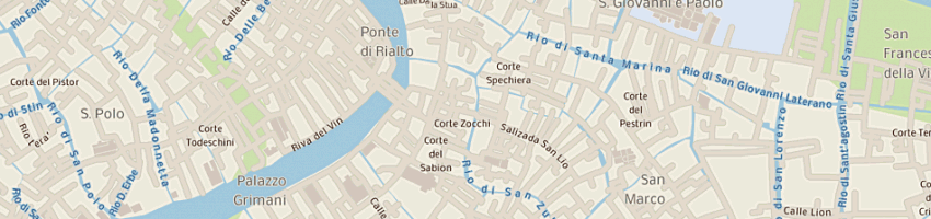 Mappa della impresa maneo daniela a VENEZIA