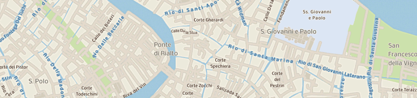 Mappa della impresa l'arredassieme sas di massimo vianello e c a VENEZIA