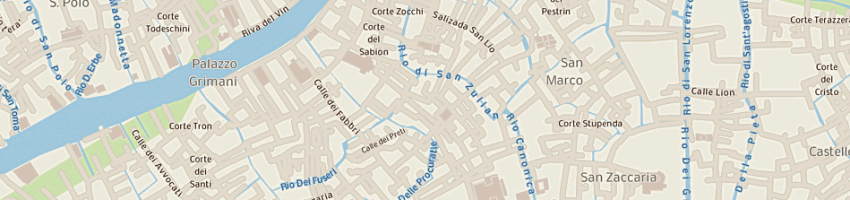 Mappa della impresa zinato maria luisa a VENEZIA