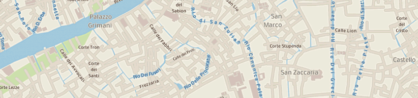 Mappa della impresa mattiuzzi a VENEZIA