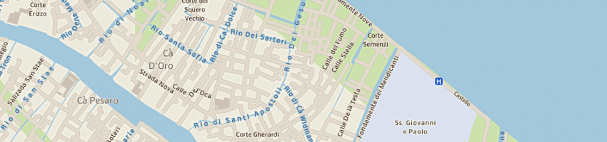 Mappa della impresa breda luigi a VENEZIA