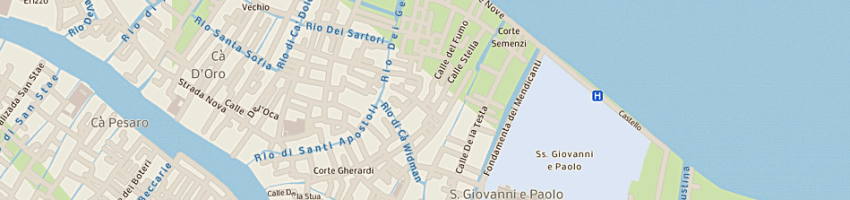 Mappa della impresa el pistor srl a VENEZIA