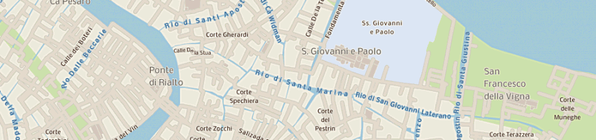 Mappa della impresa pavanello a VENEZIA