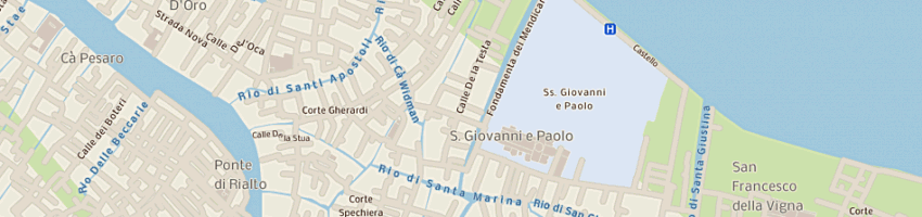 Mappa della impresa semenzato mauro e c (snc) a VENEZIA