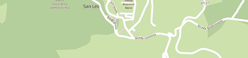 Mappa della impresa ristorante bettolino a SAN LEO