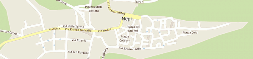 Mappa della impresa brunetti ettore a NEPI