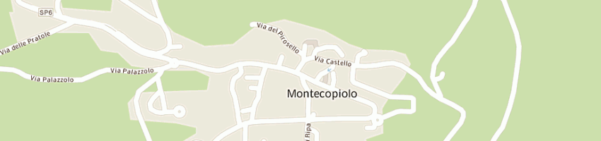 Mappa della impresa poste italiane spa a MONTECOPIOLO