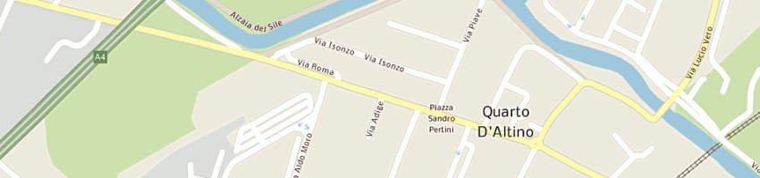 Mappa della impresa ristorante da paolo sas a quarto d altino