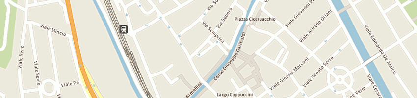 Mappa della impresa giannini vittorio a CESENATICO