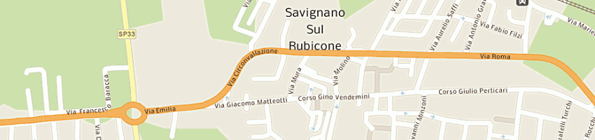 Mappa della impresa parrucchiere rita e carla a SAVIGNANO SUL RUBICONE