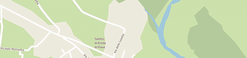 Mappa della impresa de zottis spa a BREDA DI PIAVE