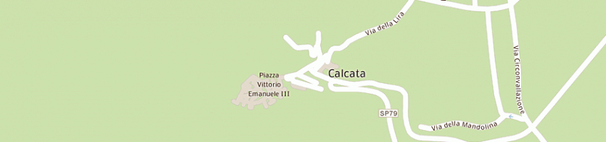 Mappa della impresa la ciarla di mastandrea pietro a CALCATA