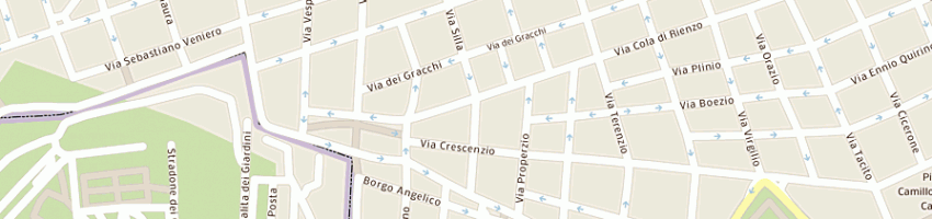 Mappa della impresa facon srl a ROMA