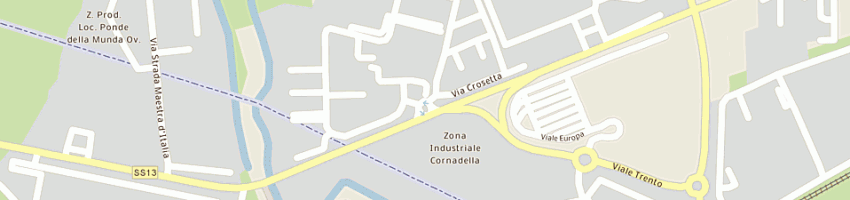 Mappa della impresa jacoplast srl a SACILE