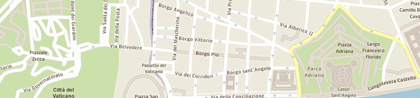 Mappa della impresa speranza antonio a ROMA