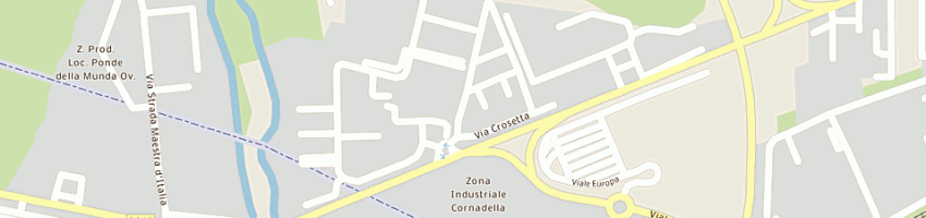 Mappa della impresa bomav srl a SACILE