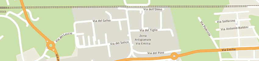 Mappa della impresa gtsrl a SANTARCANGELO DI ROMAGNA