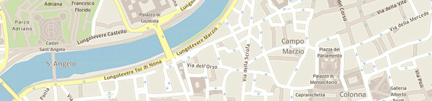 Mappa della impresa studio di architettura marina lobina a ROMA