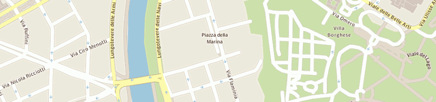 Mappa della impresa ministeri - ministero marina a ROMA