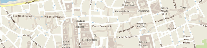 Mappa della impresa l'unione sarda spa a ROMA