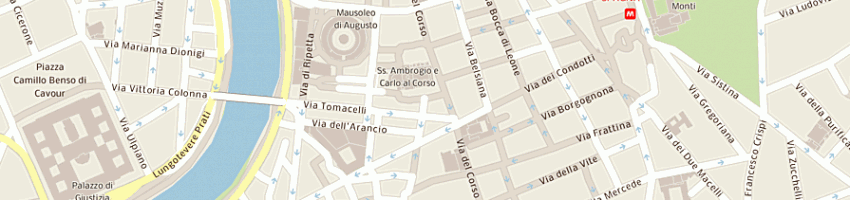 Mappa della impresa ciampini di g ciampini e c snc a ROMA