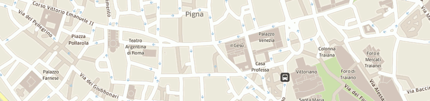 Mappa della impresa abi a ROMA