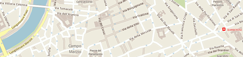 Mappa della impresa le grotte srl a ROMA